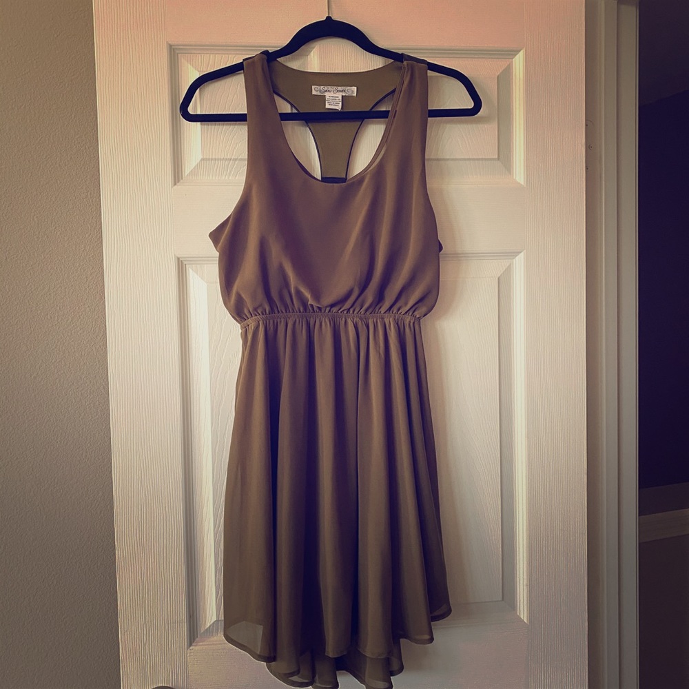 Army green dress